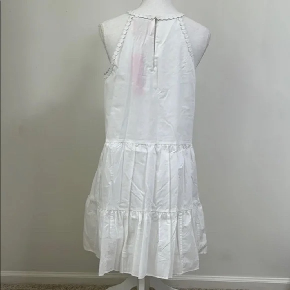 Lilly Pulitzer sz 6 Elegant White Sleeveless Dress - Picture 7 of 11